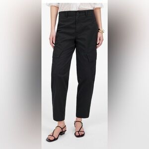 Madewell The Barrel-Leg Utility Pant in Garment-Dyed Twill